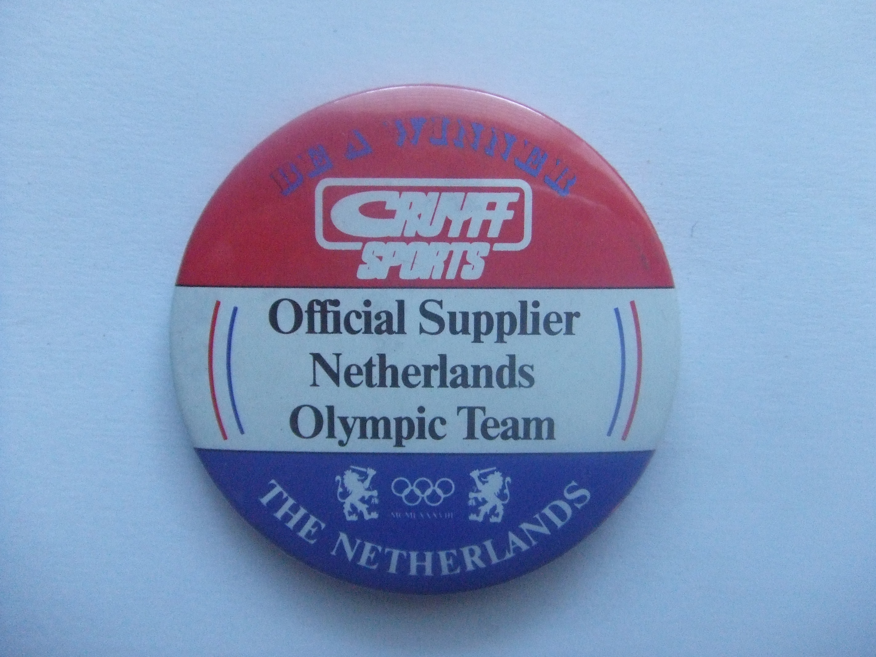 Cruyff Sports Official Supplier Netherlands Olympic Team